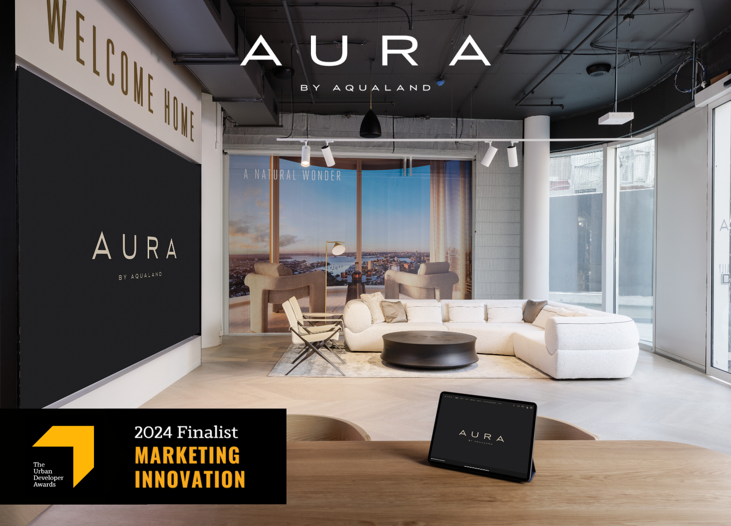 AURA by Aqualand selected as Finalists in The Urban Developer Awards