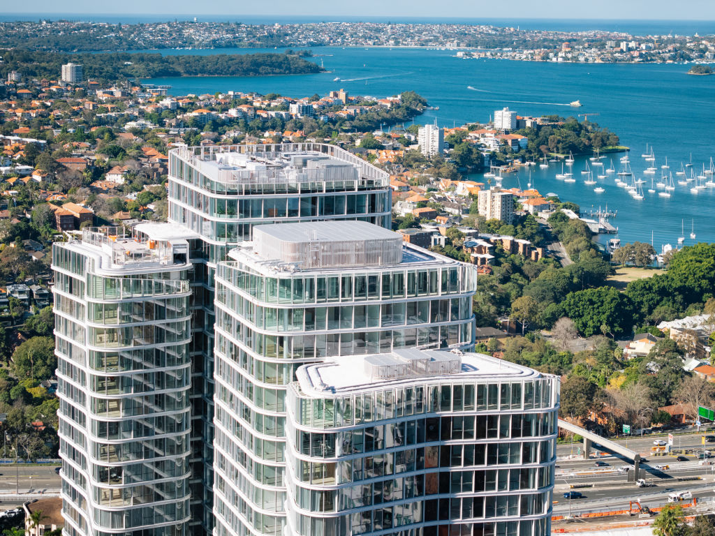 AURA by Aqualand North Sydney Residence Harbour Side views