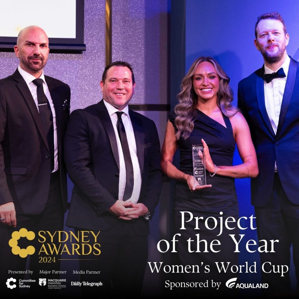 Aqualand-Committee for Sydney Awards 2024 Project of the Year-FIFA Womens World Cup 2023 